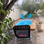 Charmante Maison Climatisee Avec Piscine Au Calme A Будинок відпочинку Каркассонн