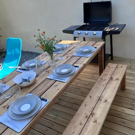 別荘 Charmante Maison Climatisee Avec Piscine Au Calme A